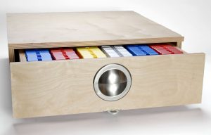 photo of Keysure key control products in storage drawer