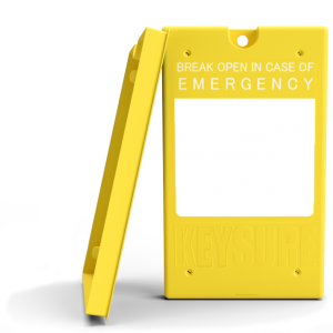 photo of Keysure key control product in color yellow